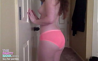 Pretty Southern Amateur Teen Strips With an increment of Tries Panty-Stuffing For The First Time